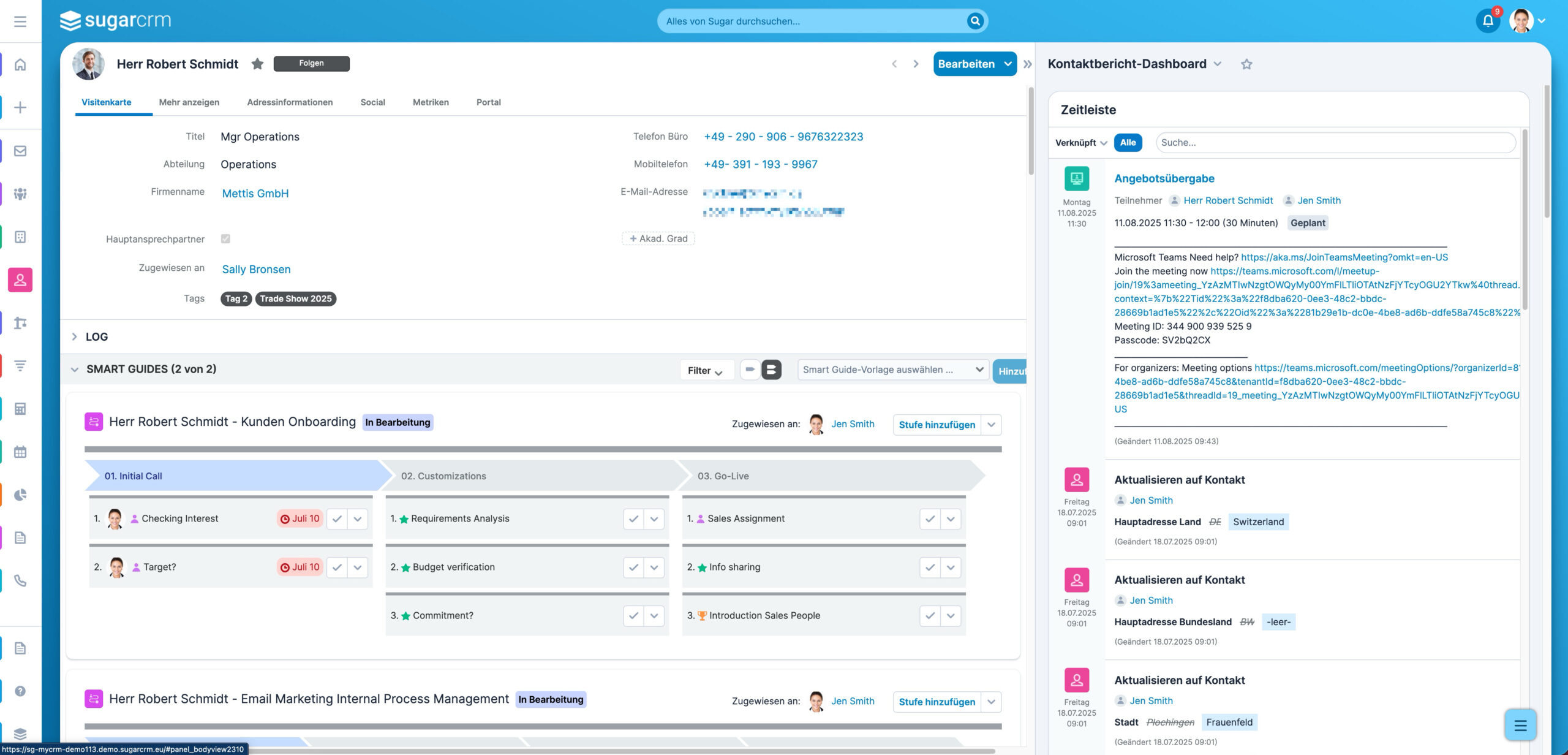 CRM as the Control Center for Mid-Sized Businesses