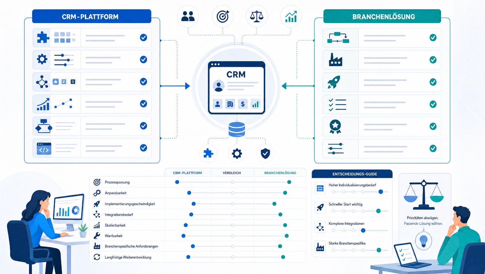CRM-Projekte in erwachsenen Organisationen: So starten Unternehmen, ohne sich zu überfordern