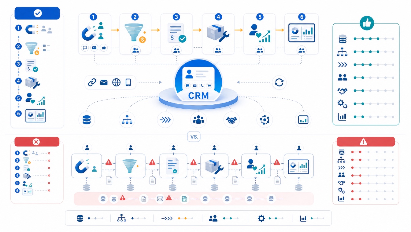 End-to-end Processes in CRM: When a single platform is better than multiple siloed solutions