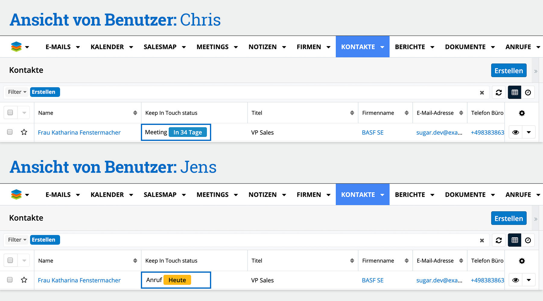 MyCRM Enhancements für Sugar MyCRM Enhancements für Sugar