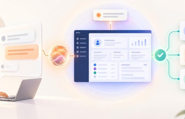 CRM via Chat Instead of Clicks: How Agent-Based AI Is Changing Everyday Work